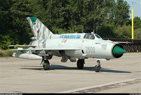 Czech Air Force Mikoyan Gurevich Mig 21mfn 2500