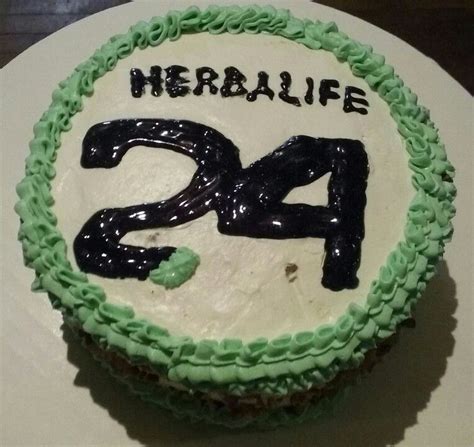 Birthday cake shake w/ 24g protein 2 scoops. 24 Herbalife cake