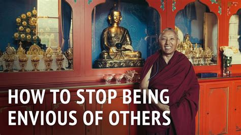 How To Stop Being Envious Of Others Geshe Tashi Tsering Youtube