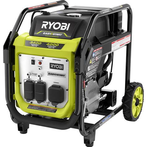 RYOBI Inverter Generator Gasoline Powered Digital Jobsite Power Wheels 4000 Watt | eBay