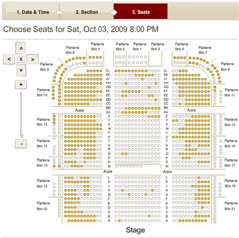 Kennedy Centers Magnificent Ticket Ordering Interface Technical