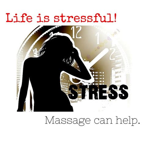 effects of stress and how massage can help