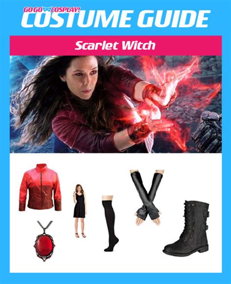 scarlet witch costume guide diy cosplay and halloween outfit