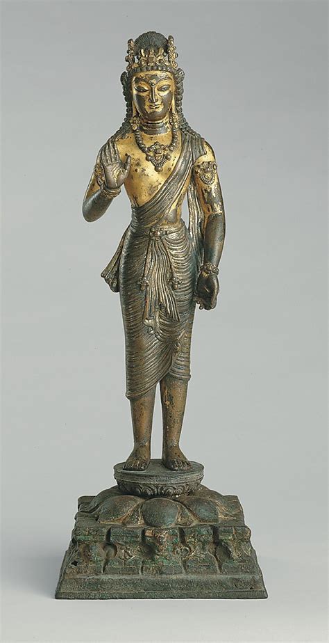 Standing Bodhisattva Maitreyac 7th Century India Tumblr Pics