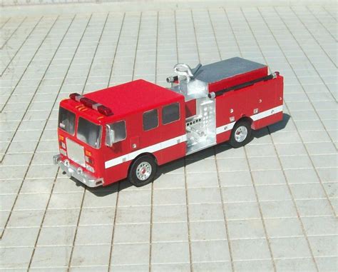Ho Scale Fire Truck Pumper Long Door Cab 2061567300
