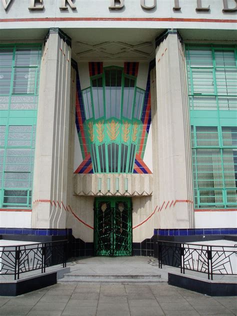 Hoover Building Art Deco Buildings Art Deco Architecture Art Deco