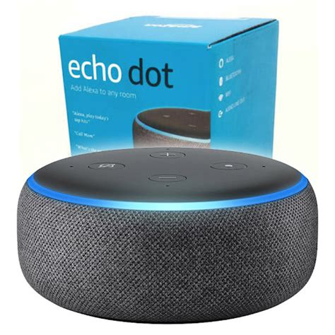 Amazon Echo Dot 3rd Gen Smart Speaker With Alexa Charcoal Gaming Gears Best Gaming