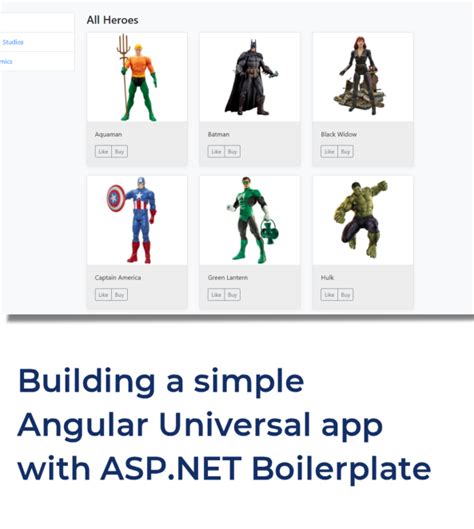 Fullstack boilerplate vs asp.net core: Building a simple Angular Universal application with ASP ...