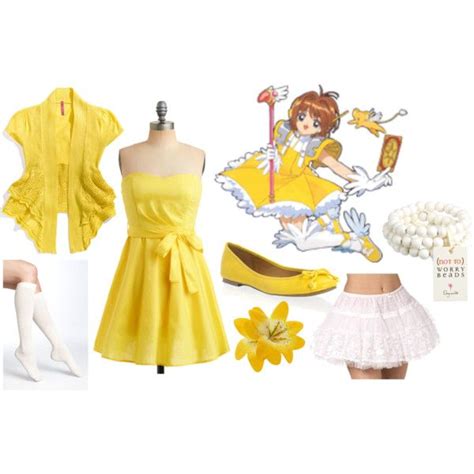 Sakura Yellow By Catloverd On Polyvore Anime Inspired Outfits