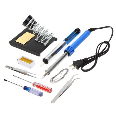 Soldering is a useful skill to have, whether you plan to use it professionally or for diy projects. 11 in 1 Electric Soldering Irons DIY Electric Solder Tools ...