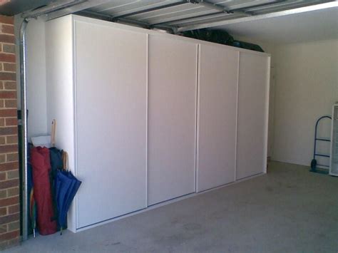 GARAGE STORAGE DOORS CLOSED | Garage storage cabinets, Garage storage shelves, Garage storage ...