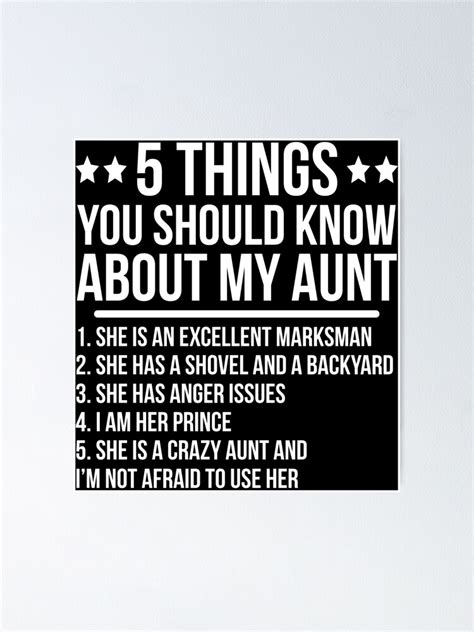 funny crazy aunt nephew t t shirt poster for sale by zcecmza redbubble