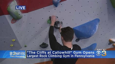 The Cliffs At Callowhill New Indoor Rock Climbing Gym Opens In
