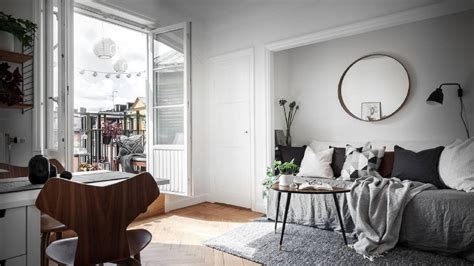 Decor Ideas For Studio Apartment In Scandinavian Style Youtube