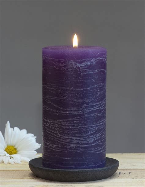 The Rustic Pillar Candle Has Become The Go To In Pillars Unscented