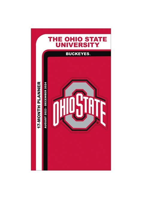 Ohio State Buckeyes 2023 2024 Pocket Planner Everything Buckeyes