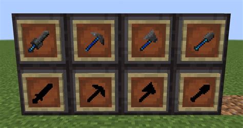 Charged Netherite Tools Minecraft Mod