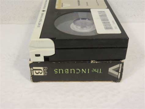 The Incubus Vestron Video Beta Betamax Not Vhs Vintage Ebay