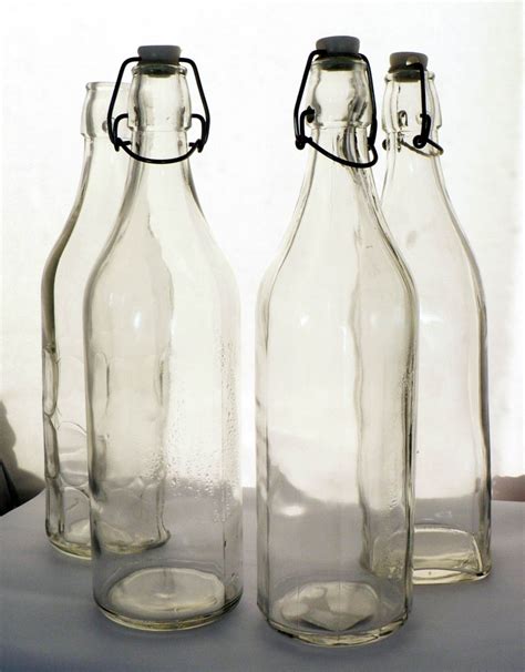 1000ml Swing Top Glass Bottle - Buy Glass Bottle,Water Bottle,Glass Drinking Bottle Product on ...