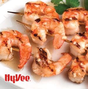Crisp and juicy grilled shrimp stacked on a skewer and marinated to perfection with garlic, lime, and other. Citrus Marinated Shrimp Skewers | Hy-Vee