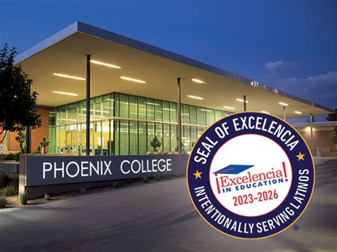 Seal Of Excelencia Phoenix College