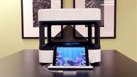 Holus Is Htechs Interactive Tabletop Holographic Display On