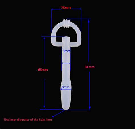 Urethral Sex Toys Penis Plug Catheter Pee Hole Insertion Play Black