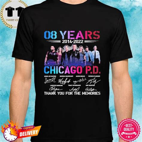 Chicago Pd 08 Years 2014 2022 Thank You For The Memories Signatures
