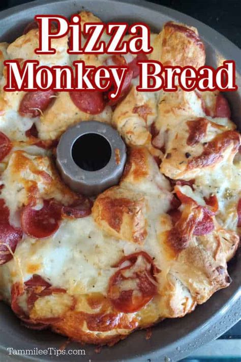 Pizza Monkey Bread Recipe Video Tammilee Tips