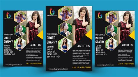 Free Photoshop Professional Photography Studio Flyer Template