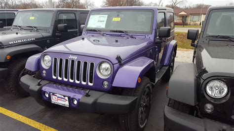 Purple Jeep Wrangler In Illinois For Sale Used Cars On Buysellsearch