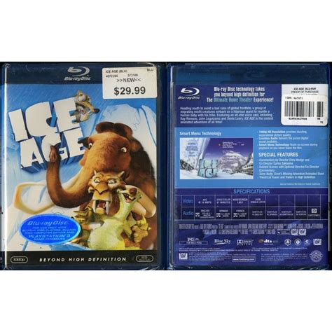 Ice Age Blu Ray Ray Romano John Leguizamo Th Century Fox Video New