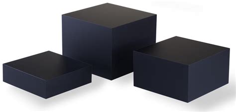 Westelm.com has been visited by 100k+ users in the past month Black Matte Display Cube | Retail Risers w/ Storage