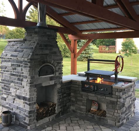 Diy Outdoor Stone Fireplace Grill Fireplace Guide By Linda