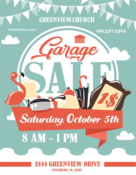 Church Yard Sale — Greenview Church Of God