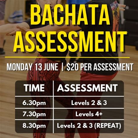Bachata Assessment Tropical Soul Dance Studio