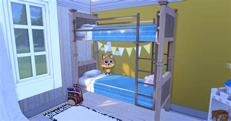 My Sims 4 Blog Ts3 Generations Bunk Bed Conversion By Pixelplumbobs