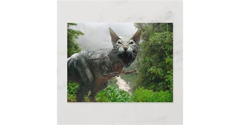 Catasaurus Rex Postcard Zazzle