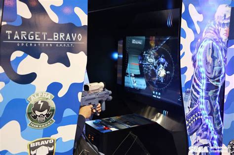Target Bravo Operation Ghost Video Arcade Game Sega