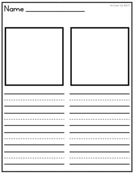 Printable primary paper with dotted lines, regular lined paper, and graph paper. FREE Primary Writing Paper by The Kinder Kids | Teachers ...