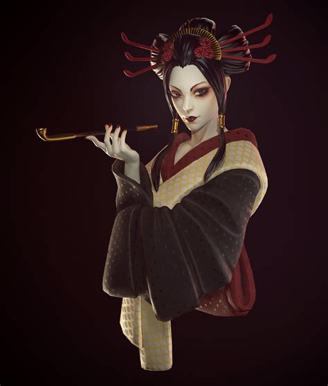 Artstation Geisha