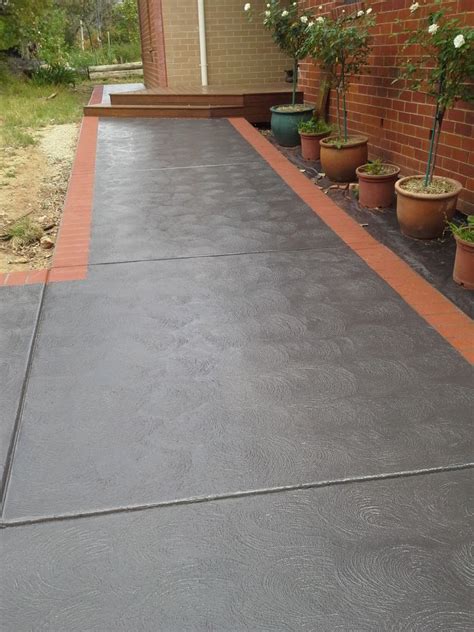 Plain And Coloured Concrete Down Right Concreting Canberra