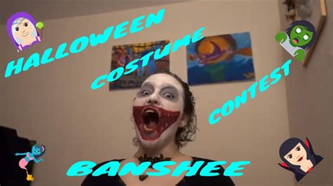 2018 Banshee Makeup Halloween Costume Contest Youtube