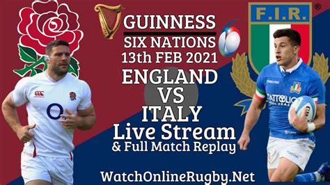 The euro 2020 final is set for sunday, july 11, with host england taking on italy. England vs Italy 2021 Live Stream RD 2 | Six Nations Full ...