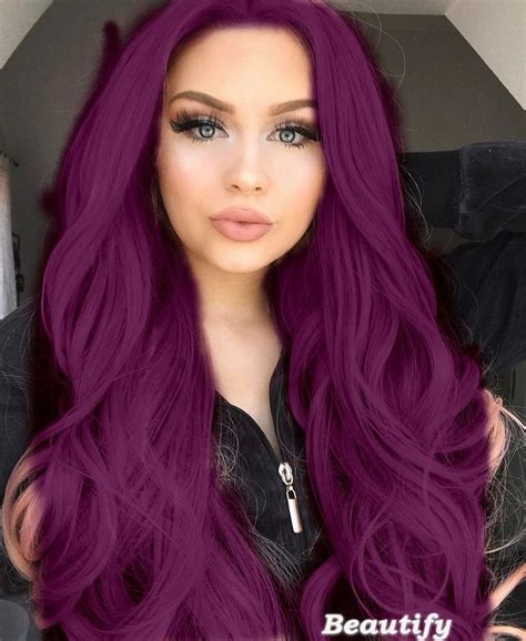 Funky Hair Colors Hair Color Unique Beautiful Hair Color Hair Color Purple Hair Dye Colors