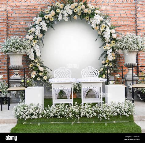 Backdrop Wedding Romantic Flower Decoration Beautiful Flowers Bouqet