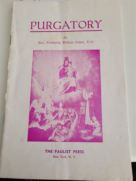 Purgatory By Rev Frederick William Faber