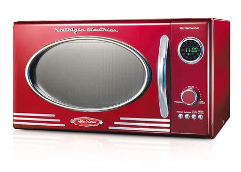 Best Nostalgia Rmo770blk Retro Microwave Oven Home Gadgets