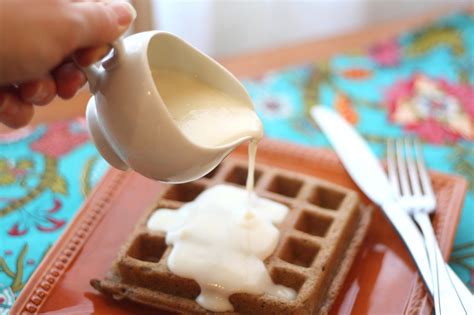 Condensed Milk Waffles Stay At Home Mum