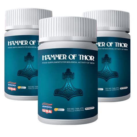 Hammer of thor capsule is a recognized & organic method proposed for any man wishing to strengthen his sexual life. HAMMER OF THOR CAPSULE: HAMMER OF THOR